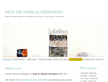 Tablet Screenshot of markusherrmann.org